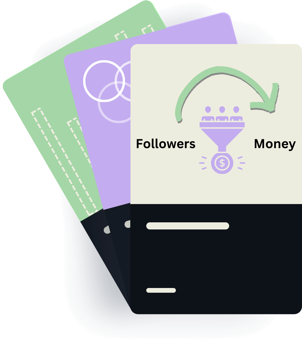 Followers into money